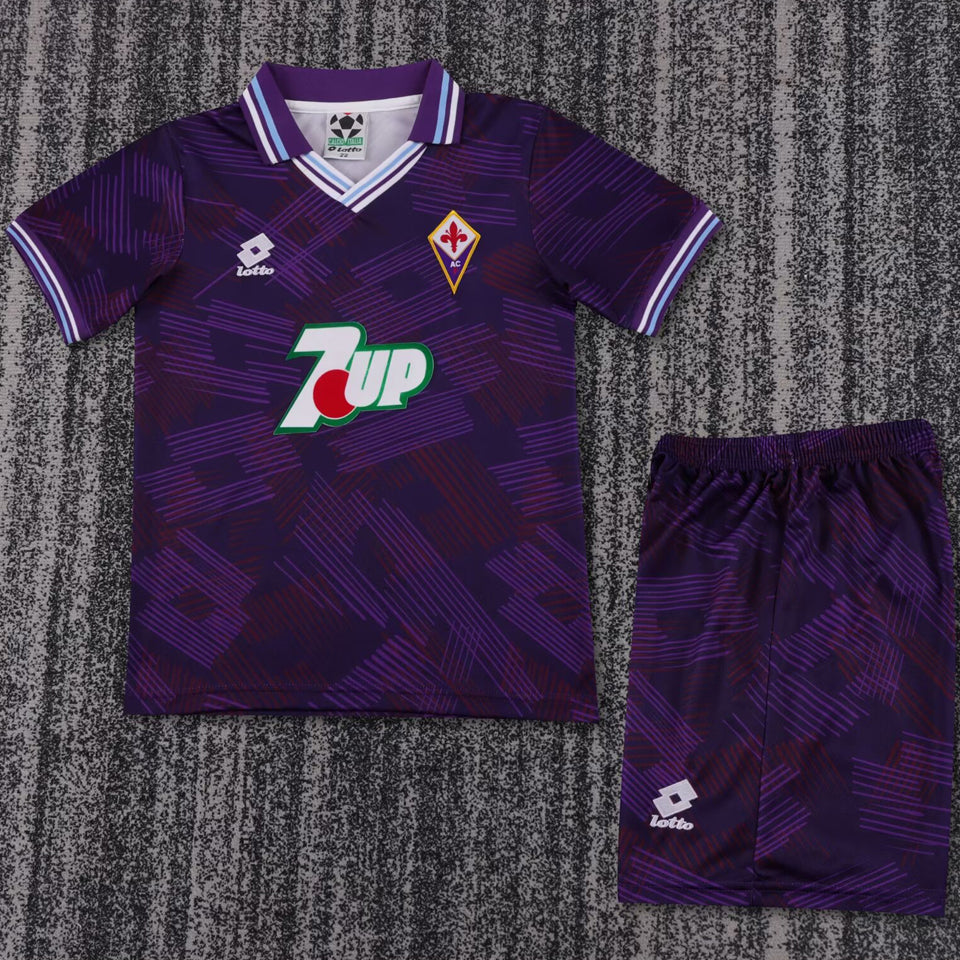 1992/93 ACF FC Home Short Sleeve Retro Kids Jersey