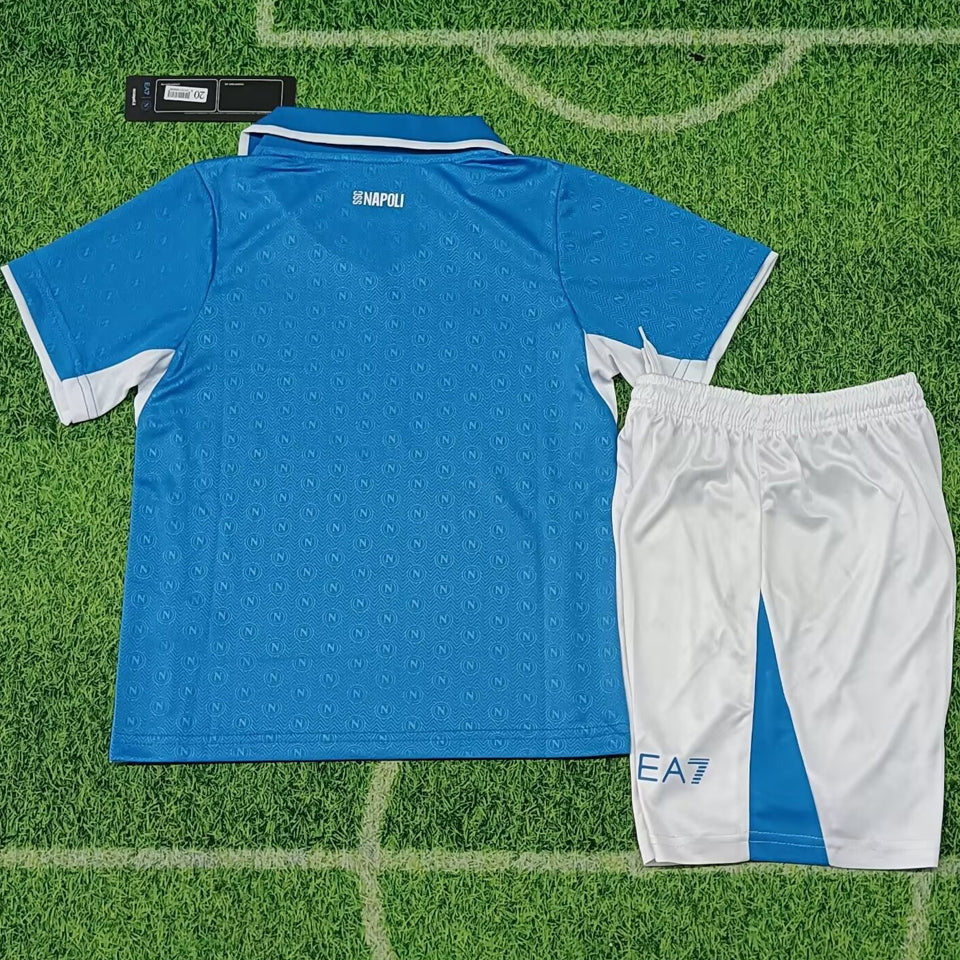 2024/25 Napoli Home Short Sleeve Jersey for Kids