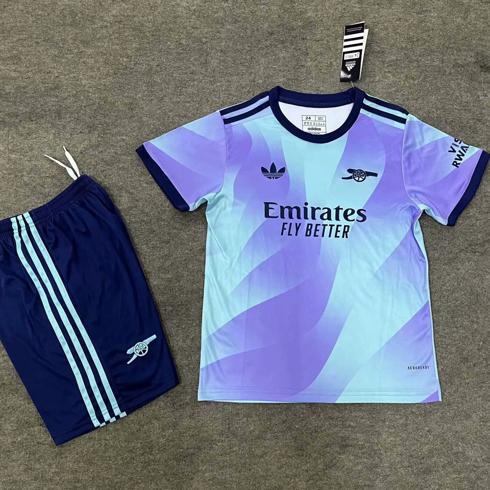 2024/25 Arsenal Third Short Sleeve Kids' Jersey