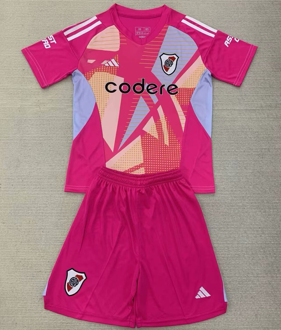 2024/25 River Plate Goalkeeper Jersey Short Sleeve Child