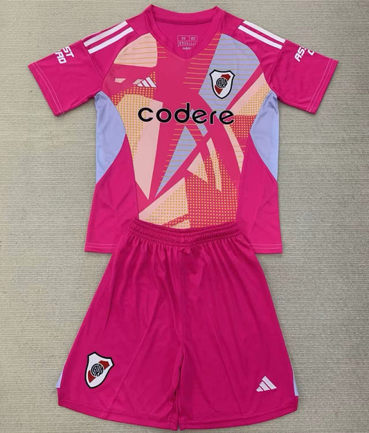 2024/25 River Plate Goalkeeper Jersey Short Sleeve Child