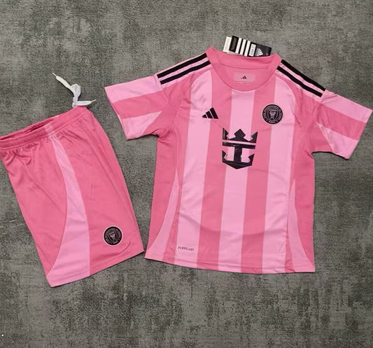 2025/26 Inter Miami Home Short Sleeve Jersey for Kids