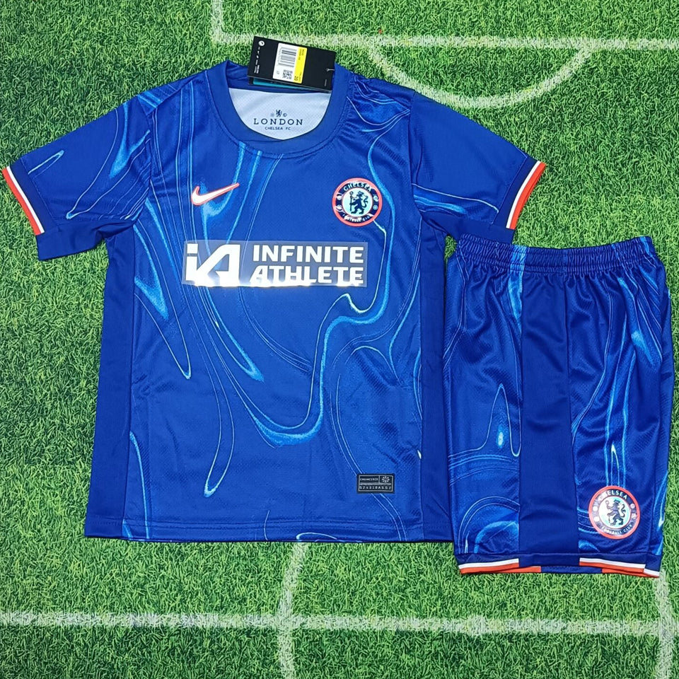 2024/25 Chelsea Home Short Sleeve Kids Jersey