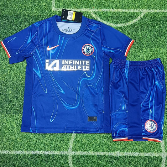 2024/25 Chelsea Home Short Sleeve Kids Jersey