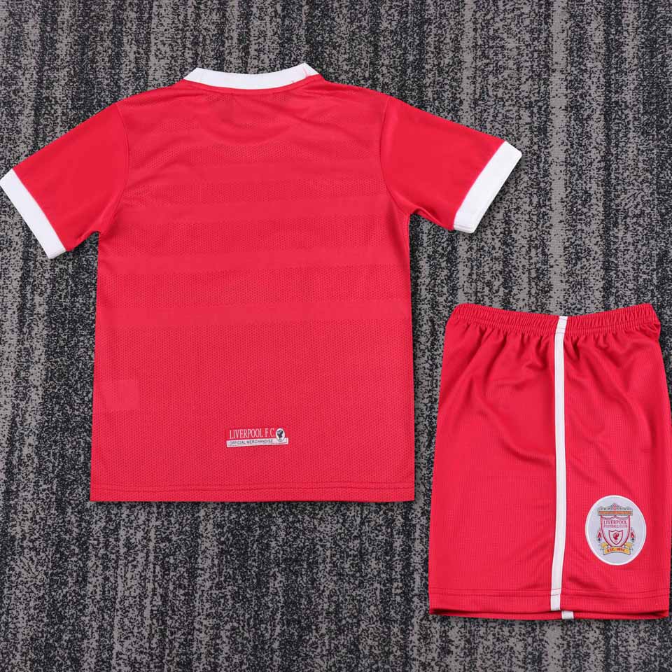 1997/98 Liverpool Home Short Sleeve Retro Kids Jersey