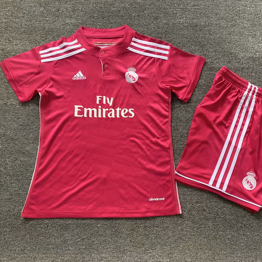 2014/15 Real Madrid Away Short Sleeve Retro Kids Jersey