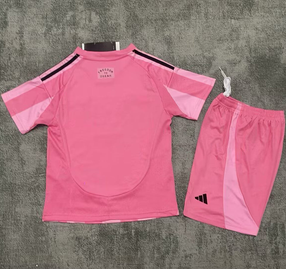 2025/26 Inter Miami Home Short Sleeve Jersey for Kids