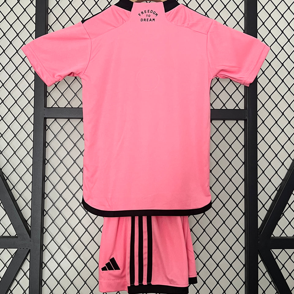 2024/25 Inter Miami Home Short Sleeve Jersey for Kids