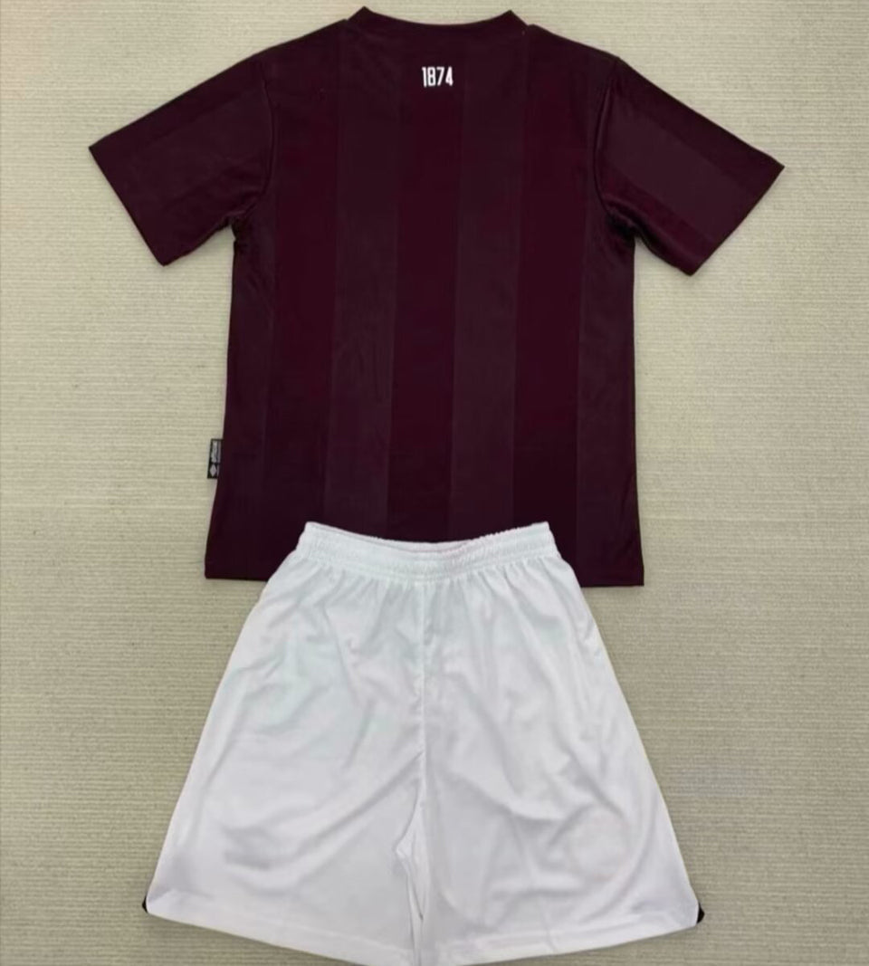 2024/25 Heart Home Short Sleeve Jersey for Kids