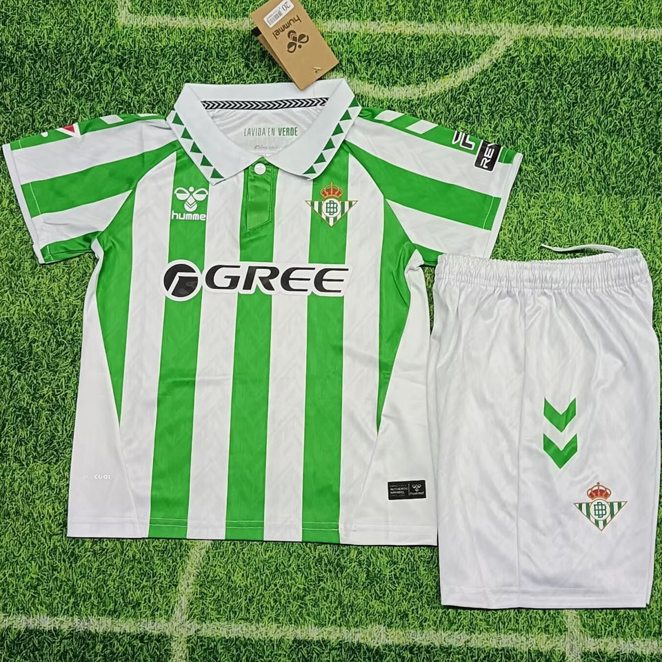 2024/25 R BTS Home Short Sleeve Jersey for Kids