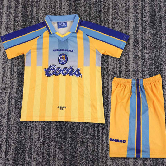1995/97 Chelsea Away Short Sleeve Retro Kids Jersey