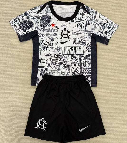2025 Club America Special Short-Sleeved Jersey for Boys