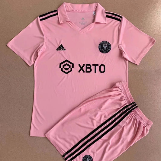2022/23 Inter Miami Home Short Sleeve Kids Jersey