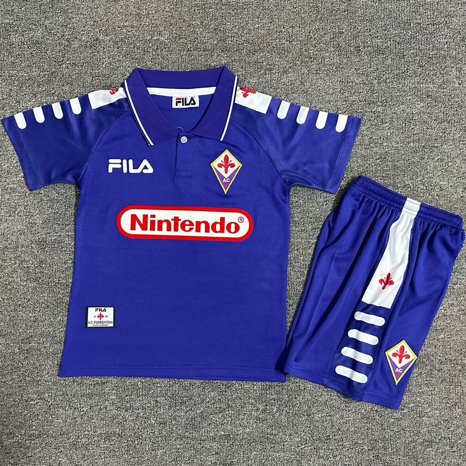 1998/99 ACF FC Home Short Sleeve Retro Kids Jersey