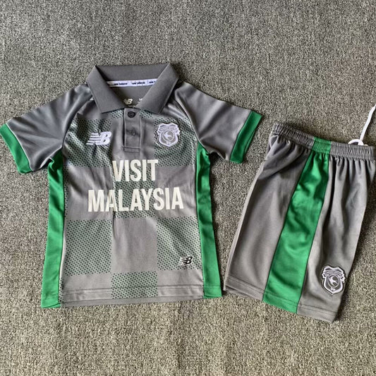 2024/25 Cardiff City Away Short Sleeve Kids' Jersey