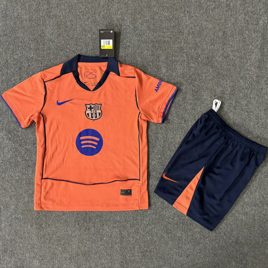 2025-26 FC Barcelona Third Kit Kids