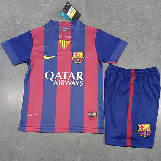 2014-15 FC Barcelona Home Kit Kids